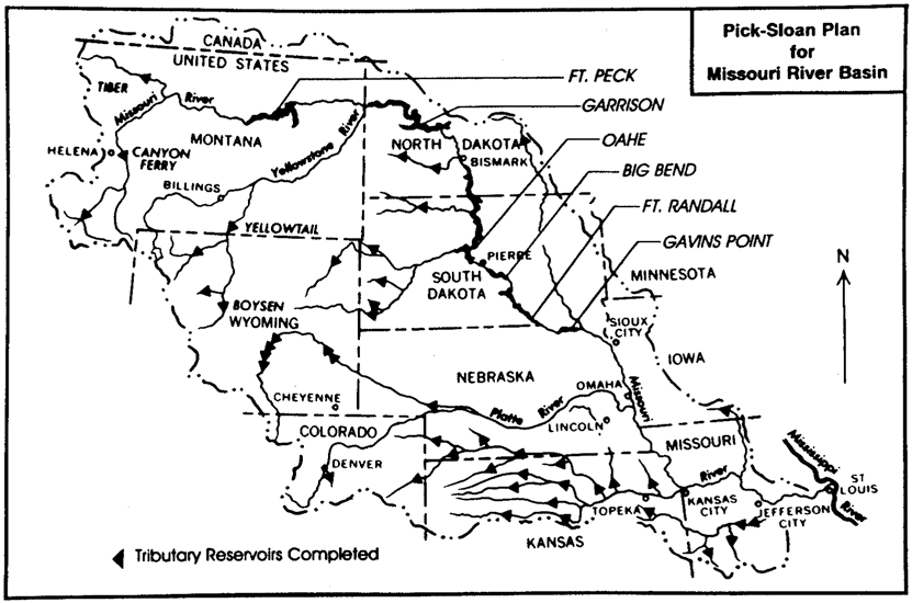 Pick Sloan Map